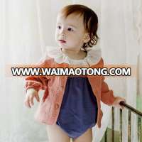 B22271A 1-5 years baby AUtumn coat baby soft comfortable cotton short jacket